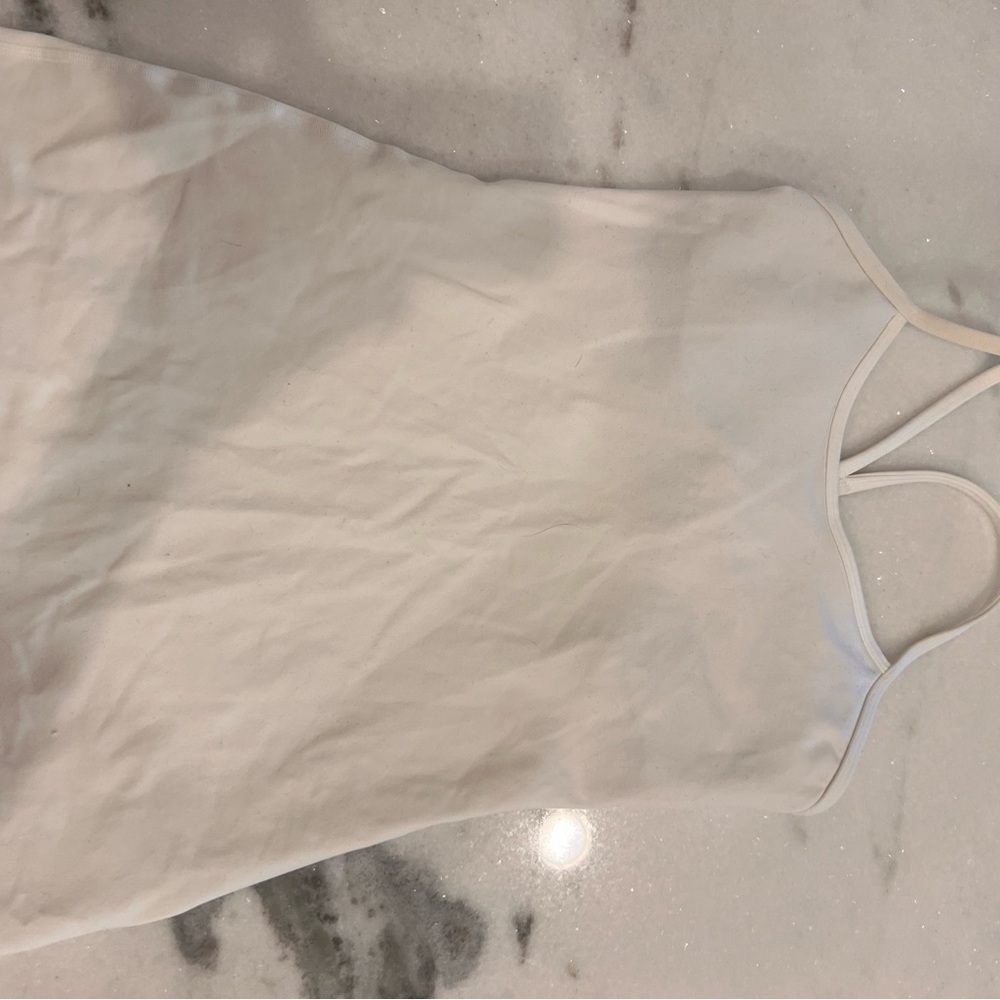 Lululemon white racerback tank